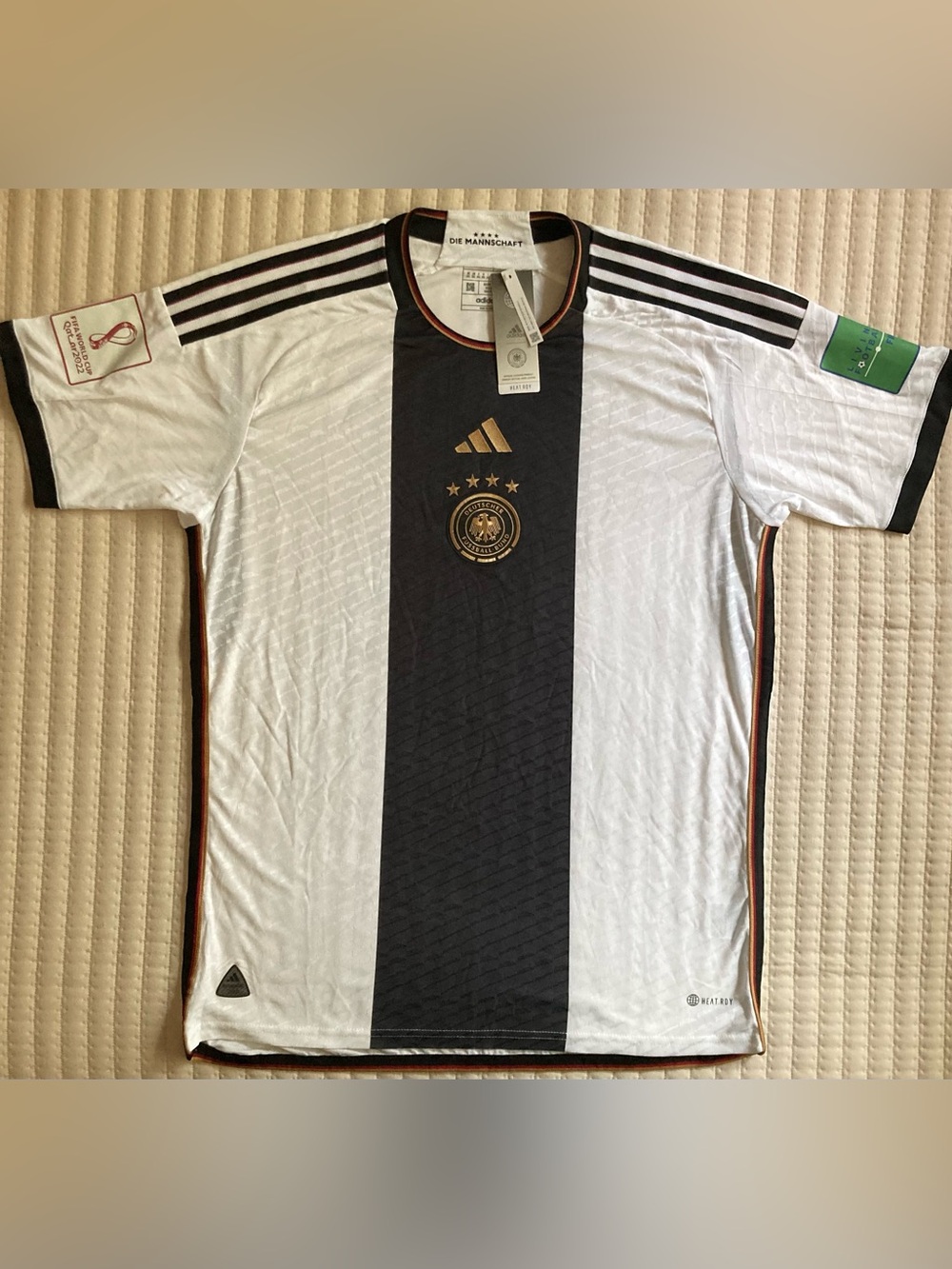 Germany Adidas Soccer Jersey Men’s 3XL FIFA World Cup Slim Fit Football NWT